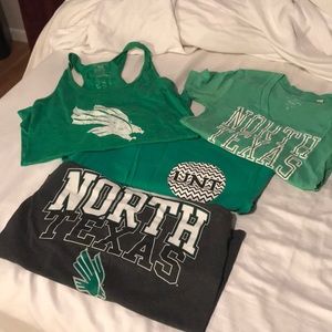 Bundle of North Texas/ UNT Shirts